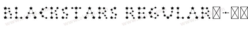 BlackStars Regular◆字体转换